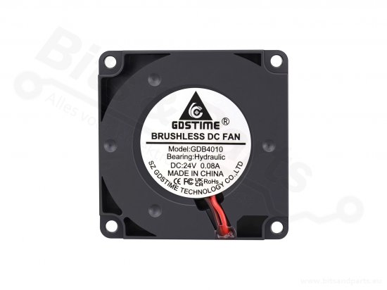 Fan/Ventilator radiaal 40x40x10mm 5VDC